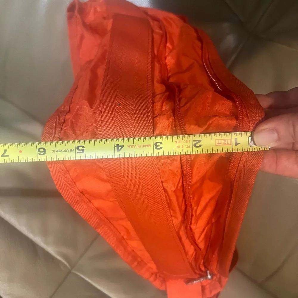 LeSportsac Bright Orange Nylon Crossbody Bag